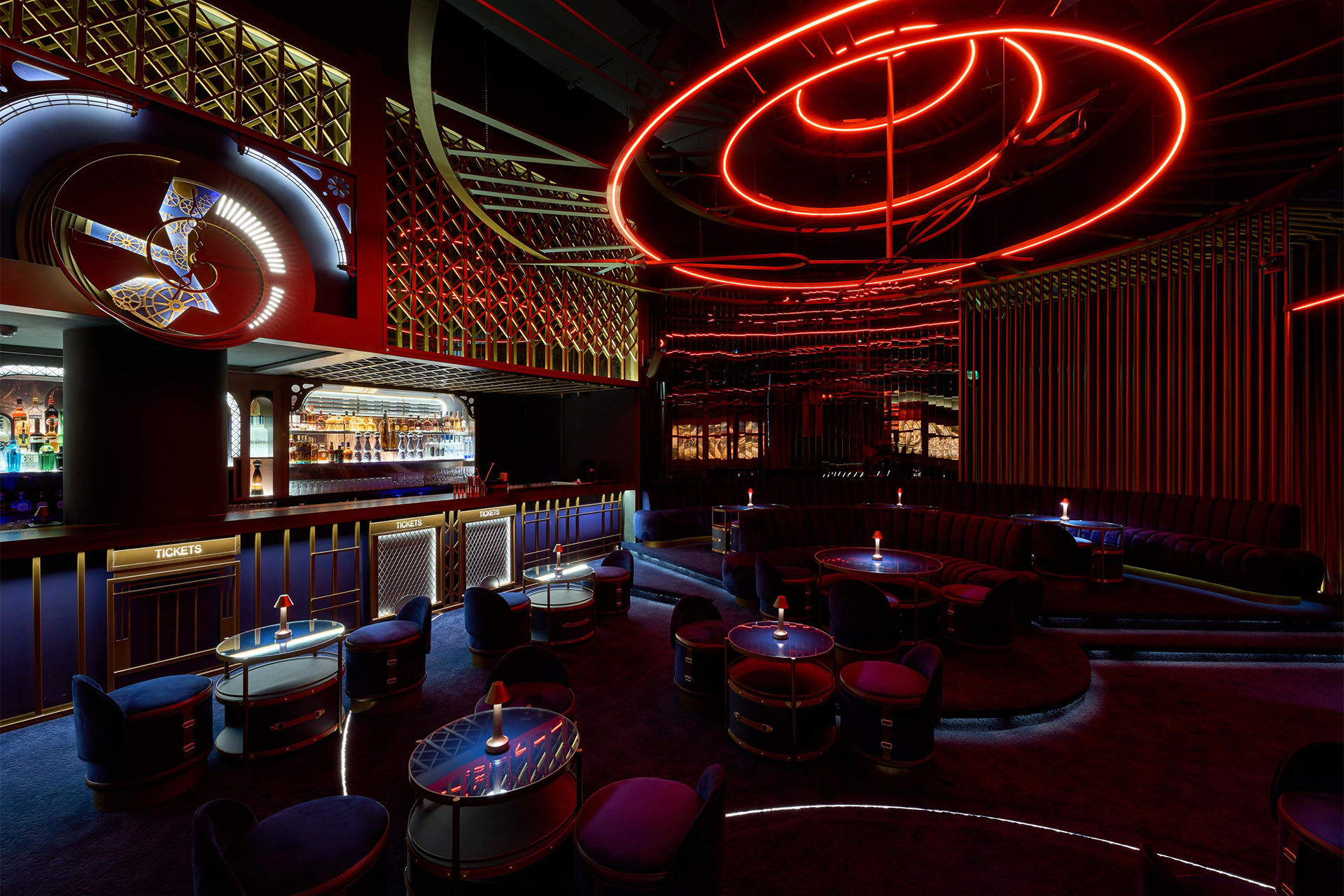 Voyage by Amelia - amelia dubai - KAOS DESIGN STUDIO - Speakeasy bar - private room